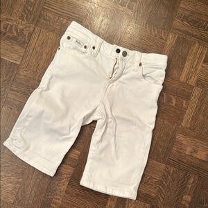 Polo Ralph Lauren size 6 White Denim Shorts